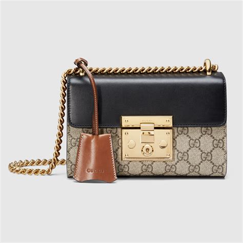 gucci padlock chain bag|Gucci padlock shoulder bag.